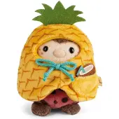 Nici knuffel Marienkäfer Dozz 8cm pluche met kokosnoot en ananas.