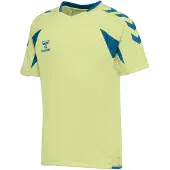 Hummel Functioneel shirt pasteelgeel / petrol
