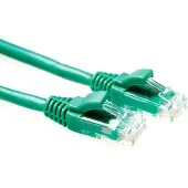 Intronics UTP Cat5E, 7,0 meter, 7 meter, RJ-45 connector, RJ-45 connector, groen