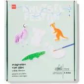 HEMA Magneten Van Gips Dieren - 6 Stuks