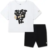 Nike Set 'BOLD PLAY' abrikoos / zwart / wit