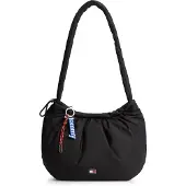 Tommy Hilfiger Schoudertas 'Hobo' zwart