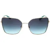 GUESS Zonnebril Met Goudkleurig Montuur En Blauwe Kleurverloop