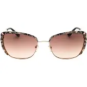 GUESS Zonnebril Met Glanzende Roségouden Accenten