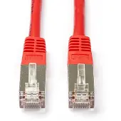 Roline Netwerkkabel | Cat5e F/UTP | 20 meter (100% koper, Rood)