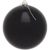 Décoris Kerstbal | | Ø 14 cm (Zwart)