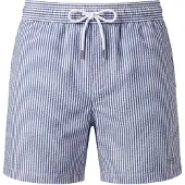 Vercate Zwemshorts 'Seersucker' donkerblauw