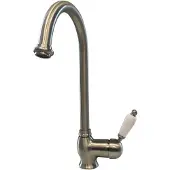 Pb klassieke keukenkraan eenhendel met draaibare uitloop 200 mm RVS 1208953115