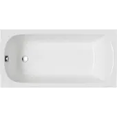 Badland CLASSIC ligbad 150 x 70 cm wit met baddrager