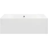Badland Badkuip, rechthoekig, 150x75 cm, met acryl omranding, afvoerkit en poten, GRATIS | Complete set 4-in-1, originele acryl badkuip met sifon | BADLAND VITAE
