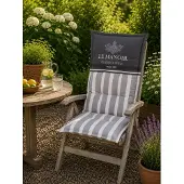 Madison Tuinstoelkussen hoge rug 50x123 cm Le manoir