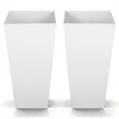 Vevor Bloempot 325x325x665 mm 2-delige set