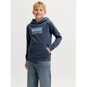 Jack & Jones Kids Junior Sweatshirt 'JCOFUSION' blauw / navy / wit