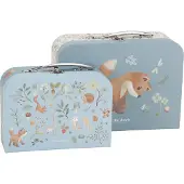 Little Dutch Kofferset Forest Friends Blue