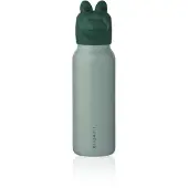 Liewood Waterfles Falk Crocodile Lid Peppermint Garden Green 350 ml