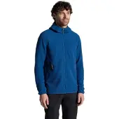 Craghoppers - Compresslite Fleece Hooded Jacket - Fleecevest S, blauw