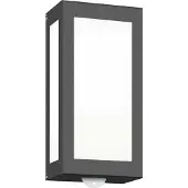CMD Buitenwandlamp Aqua Rain, antraciet, sensor Rain, zwart, Roestvrij staal, Modern