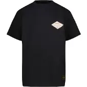 Vingino T-shirt met backprint zwart Jongens Katoen Ronde hals Backprint - maat 176