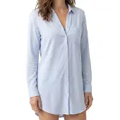 Hanro Nachthemd met effen design en knoopsluiting