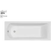 Besco Badkuip, rechthoekig, 170x70 cm, inclusief badkuipdrager, afvoerkit en poten. GRATIS | Complete set 4-in-1. Originele acryl badkuip met sifon. BADLAND SHEA SLIM