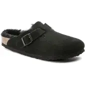 Birkenstock Instappers 'Boston' zwart