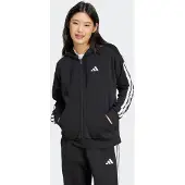 Adidas Sweatvest 'Essentials' zwart / wit