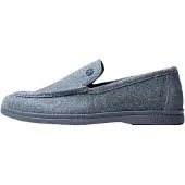 GOBI Cashmere Instappers 'Men's Cashmere Loafers' grijs gemêleerd