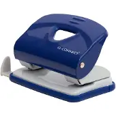Q-CONNECT Light Duty perforator, metaal, 20 blad, blauw