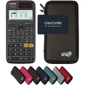 Casio fx-85GT X incl. WYNGS Beschermhoes Zwart - Wetenschappelijke Rekenmachine - Basis Pakket