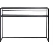 CALICOSY - Zwarte metalen console L112 cm - OLLI