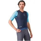 Castelli - Corretto Jersey - Fietsshirt S, blauw