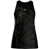 Mizuno Active Dryaeroflow Graphic Origami Mouwloos T-shirt