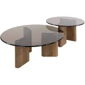 AnLi Style Salontafel Tinto rond set/2