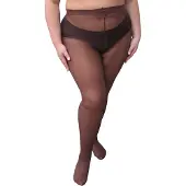 Pamela mann panty 30 denier donkerbruin female | Maat: 44-46