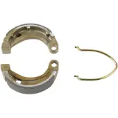 EBC Plain Series Organic H338 Front Brake Shoe Zilver