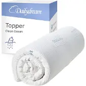 Nivion Matrastopper 160x200 cm – Traagschuim – Zacht ligcomfort – 5 cm – Clean Ocean M – Topper