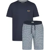 Phil&Co. Pyjama kort donkerblauw