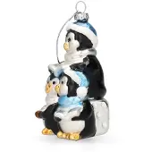 Décoris Pinguïn kerst ornament | (Glas)