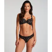Hunkemoller String 'Daisy' zwart