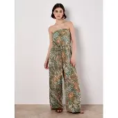 Apricot Jumpsuit kaki / mintgroen / oranje / abrikoos