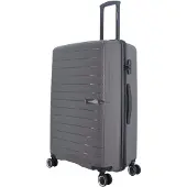 Saxoline – Fiesta | Harde Koffer / Valies /Reiskoffer – Large (95L) – Grijs - Grijs / Large