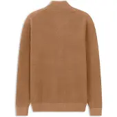 Bugatti Gebreid vest taupe
