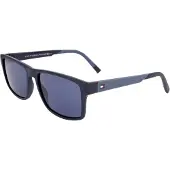 Tommy Hilfiger Zonnebril TH 2142/S 56/17/145 Blauw azuur Polyamide monturen MAN TH 2142/S