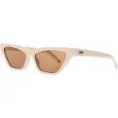 OFF-WHITE Off White Dames/Dames Madison Cat Eye Zonnebril (Goud)