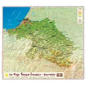 Georelief Pays basque
