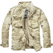 Brandit Tussenjas 'Giant' beige / sand / donkerbeige