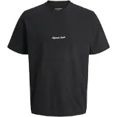 Jack & Jones Junior Shirt 'JORNORREBRO' zwart / wit