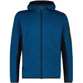 CMP - Jacket Fix Hood with Sleeve Pocket - Fleecevest 48, blauw