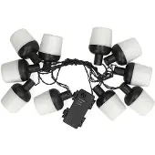 PerfectLED Lichtsnoer | (10 leds, IP44, Warm Wit)