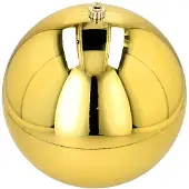 Mica Decorations Kerstbal | | Ø 30 cm (Goud)
